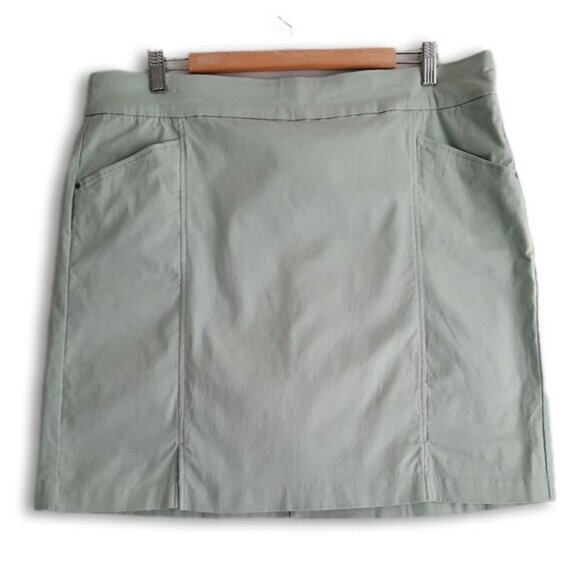 NORTHERN REFLECTIONS | Skort Pull-On Stretch Mini Skirt Style Pastel Green Sz XL - Picture 1 of 10
